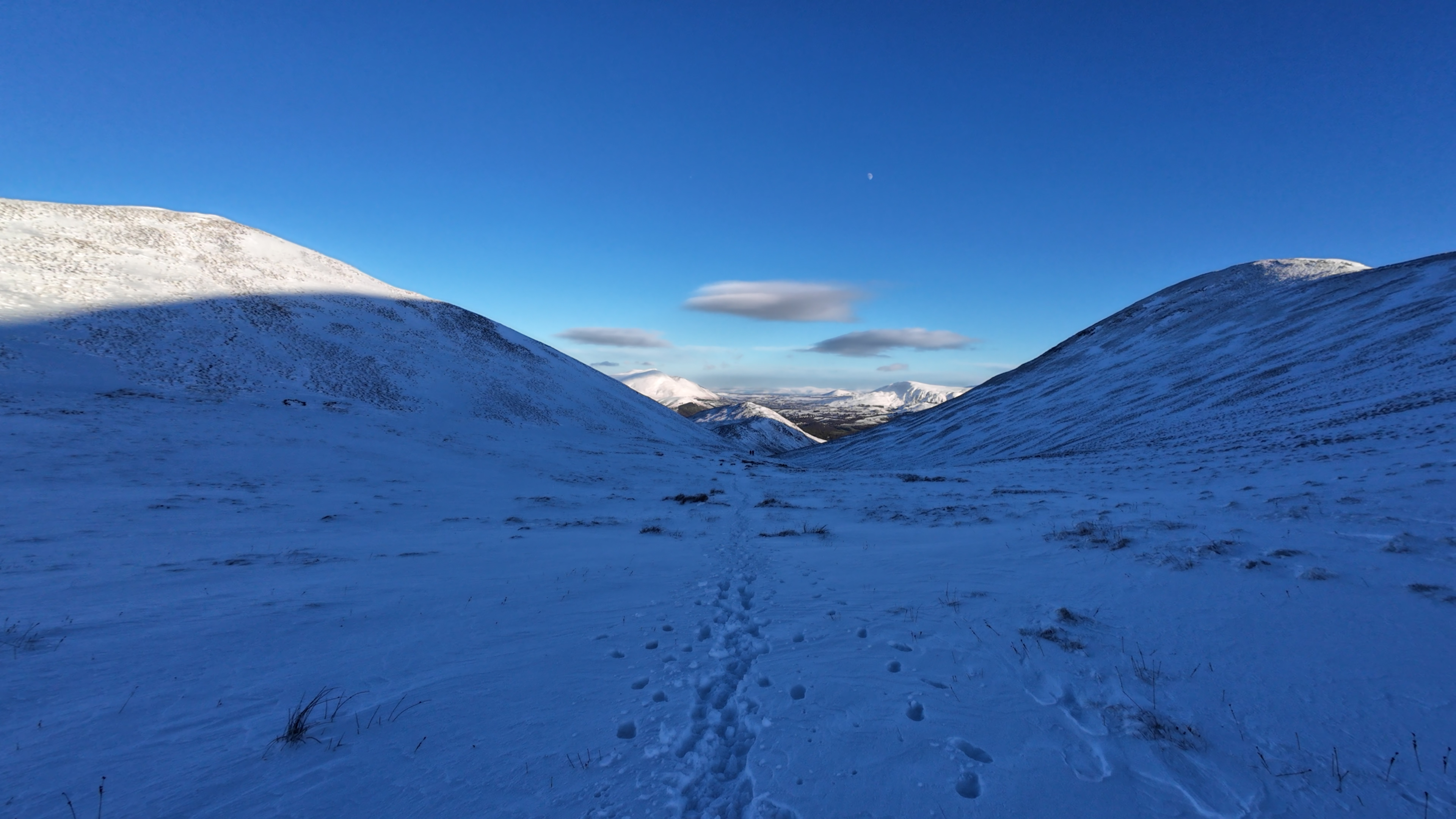 Coledale Horseshoe (9-mile route) lots of snow