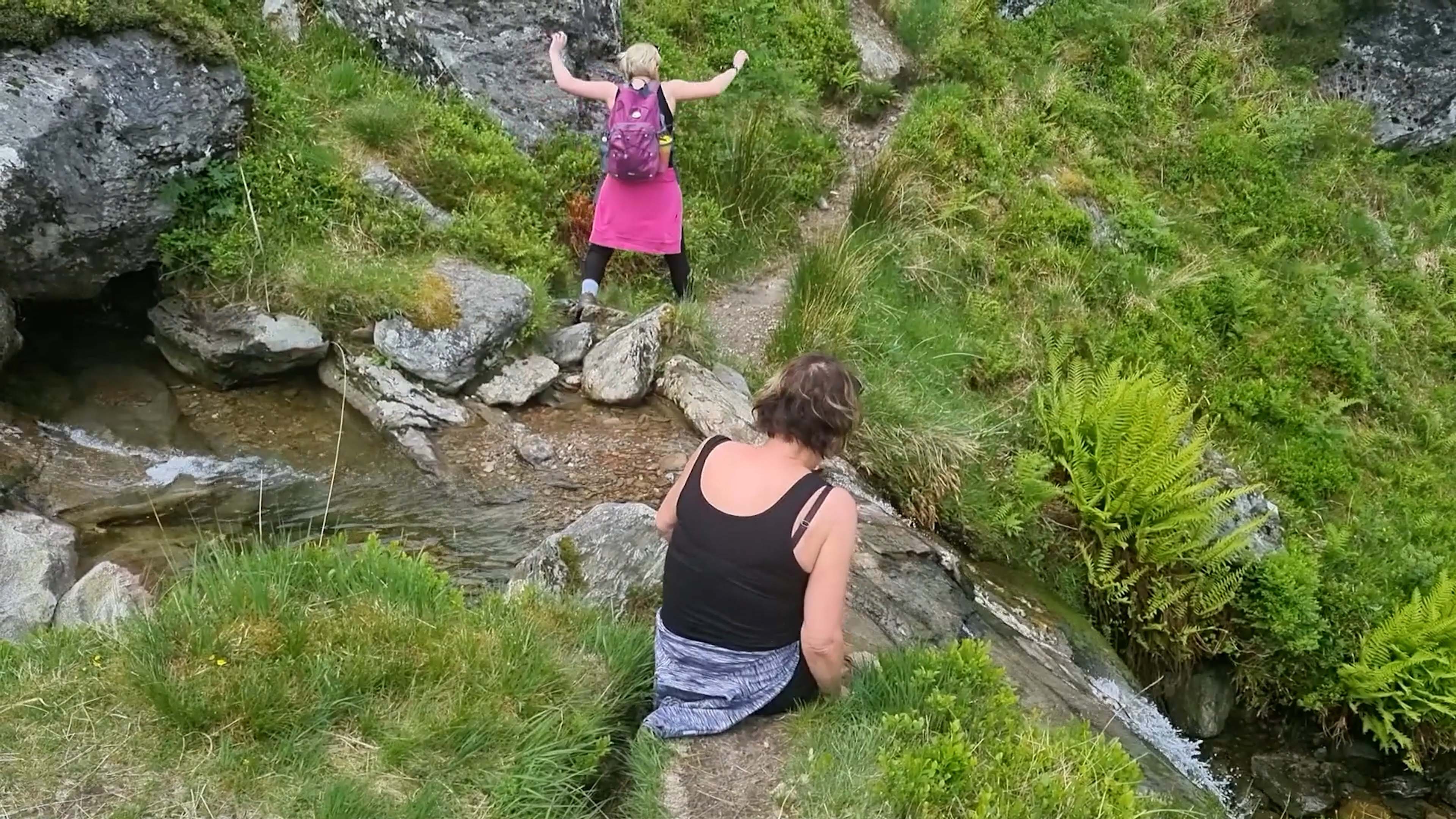 Heading up to the summit