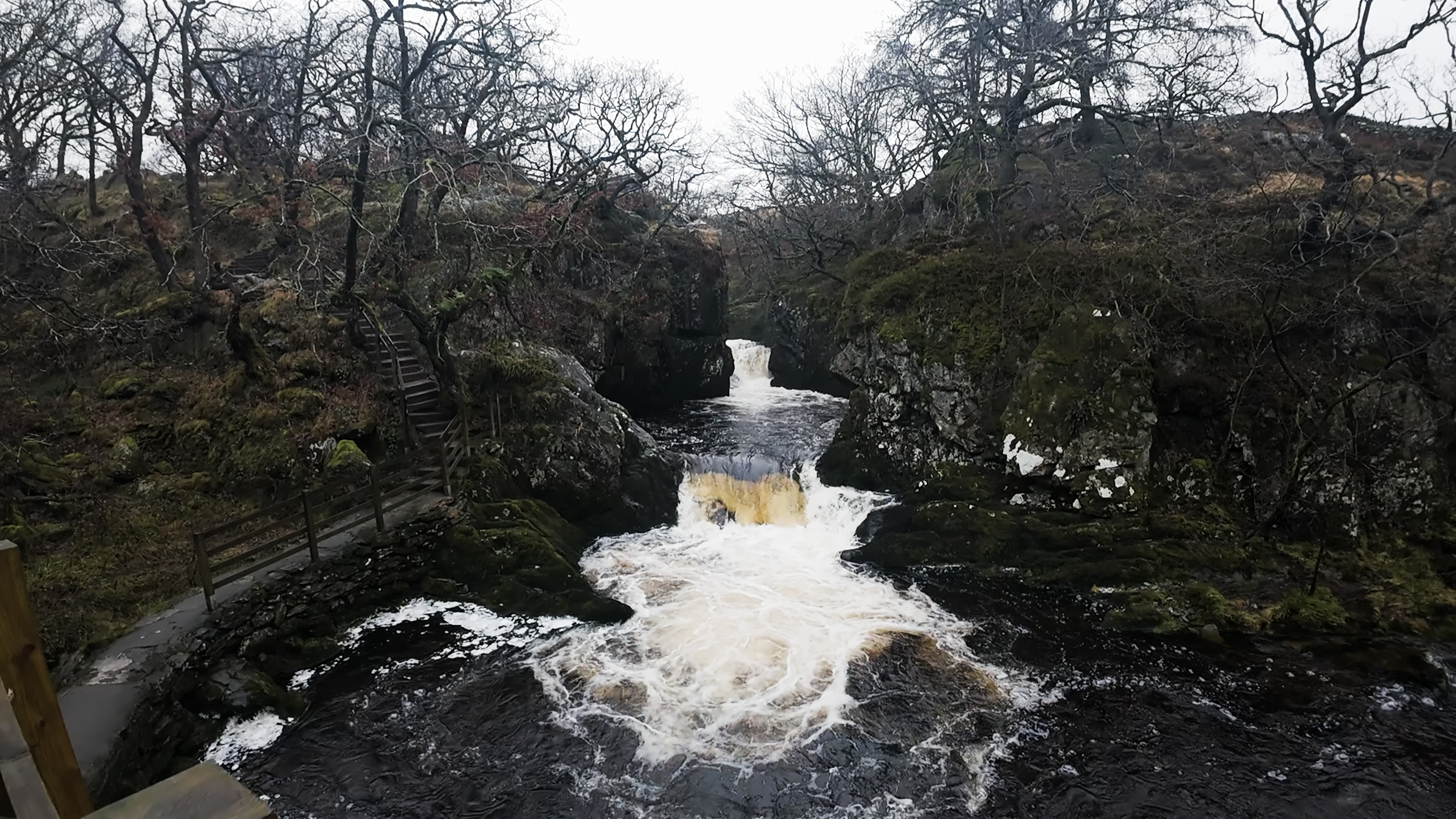 Ingleton Waterfalls Christmas Day 2024