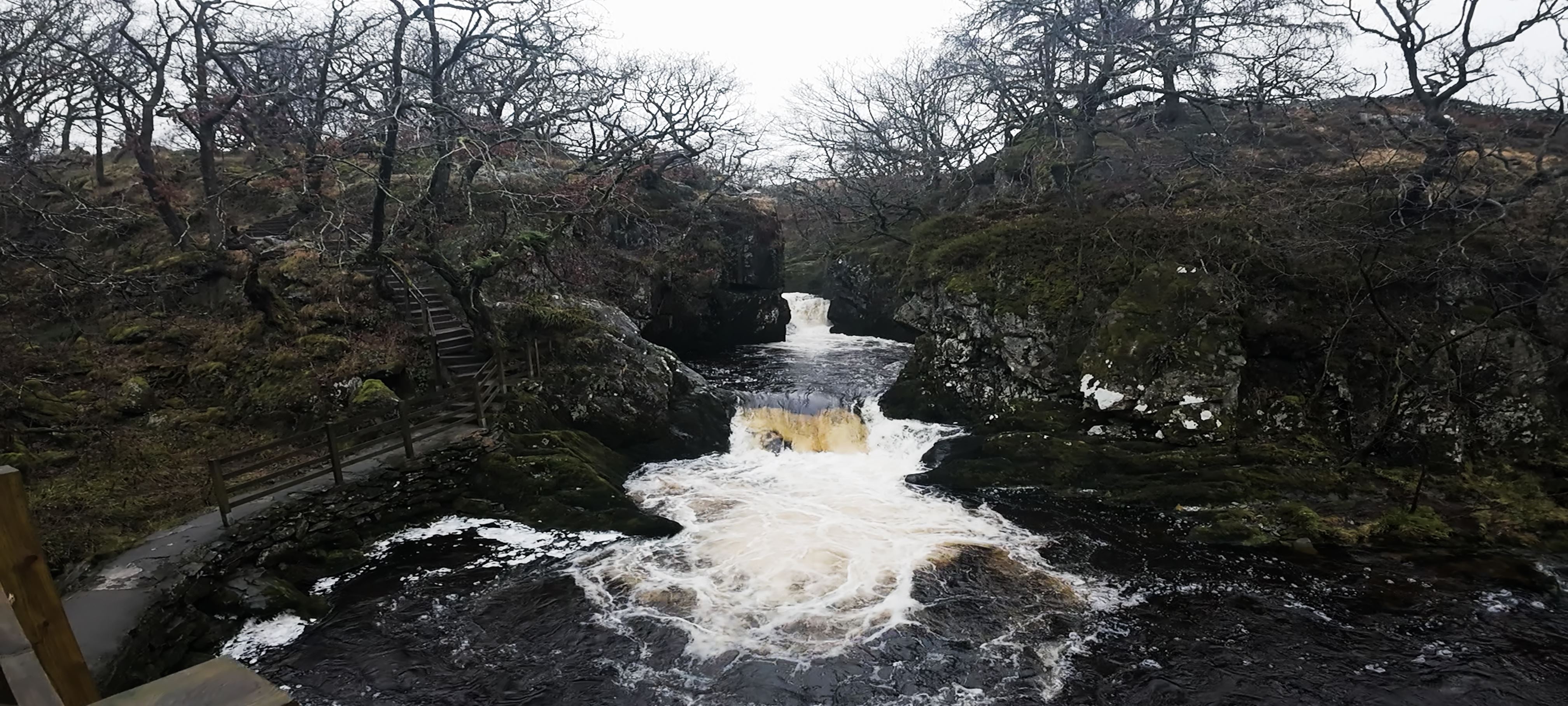 Ingleton Ingleton Waterfalls Christmas Day 2024
