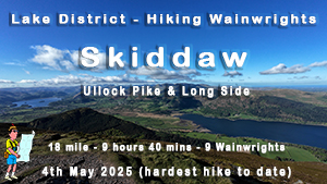 Ullock Pike to Dodd via Skiddaw – 9 Wainwrights in a Day